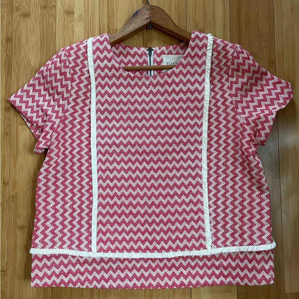 Moon River - Anthropologie - Chevron Top - Picture 3 of 4